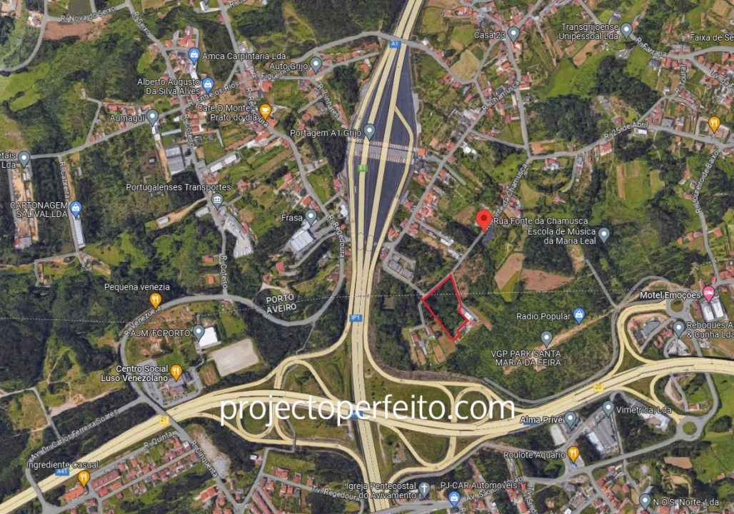 Terreno para Venda em Grijó e Sermonde Foto 3