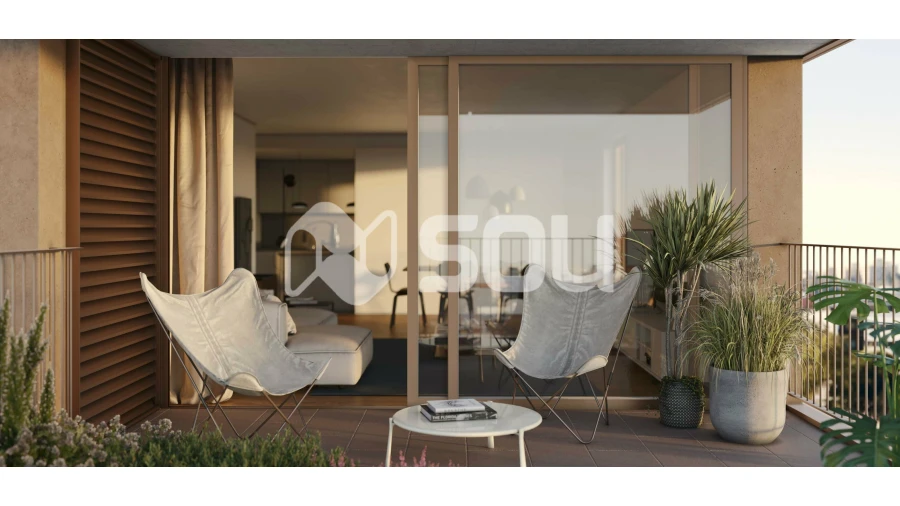 Apartamento T3 para Venda em Aguas Santas Foto 2