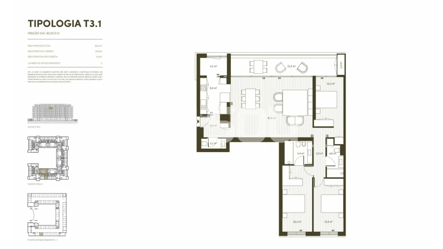 Apartamento T3 para Venda em Aguas Santas Foto 16