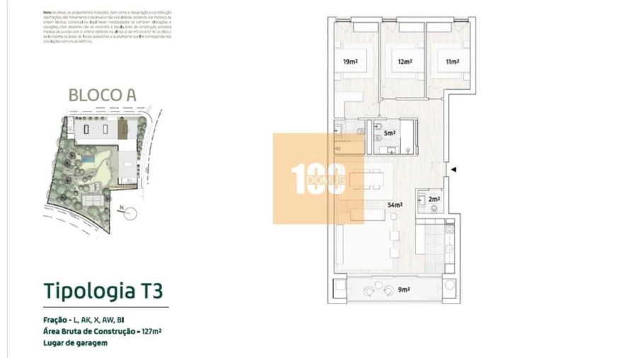 Apartamento T3 para Venda em Malta e Canidelo Foto 31
