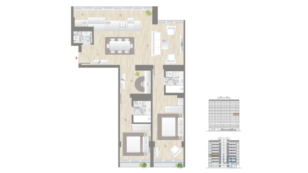 Apartamento T2 para Venda em Estrela Foto 14