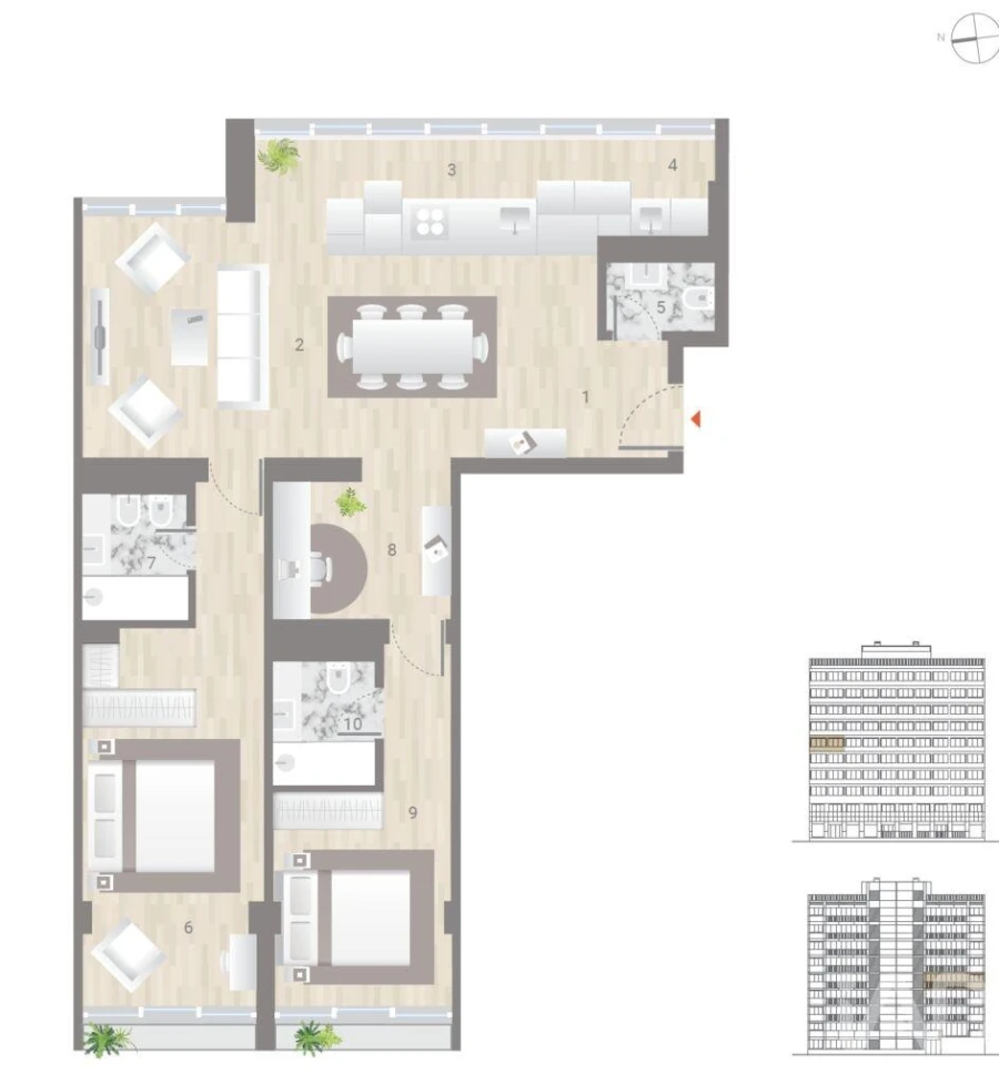 Apartamento T2 para Venda em Estrela Foto 14