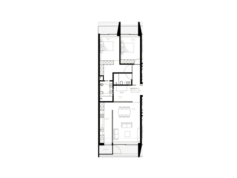 Apartamento T2 para Venda em Glória e Vera Cruz Foto 9