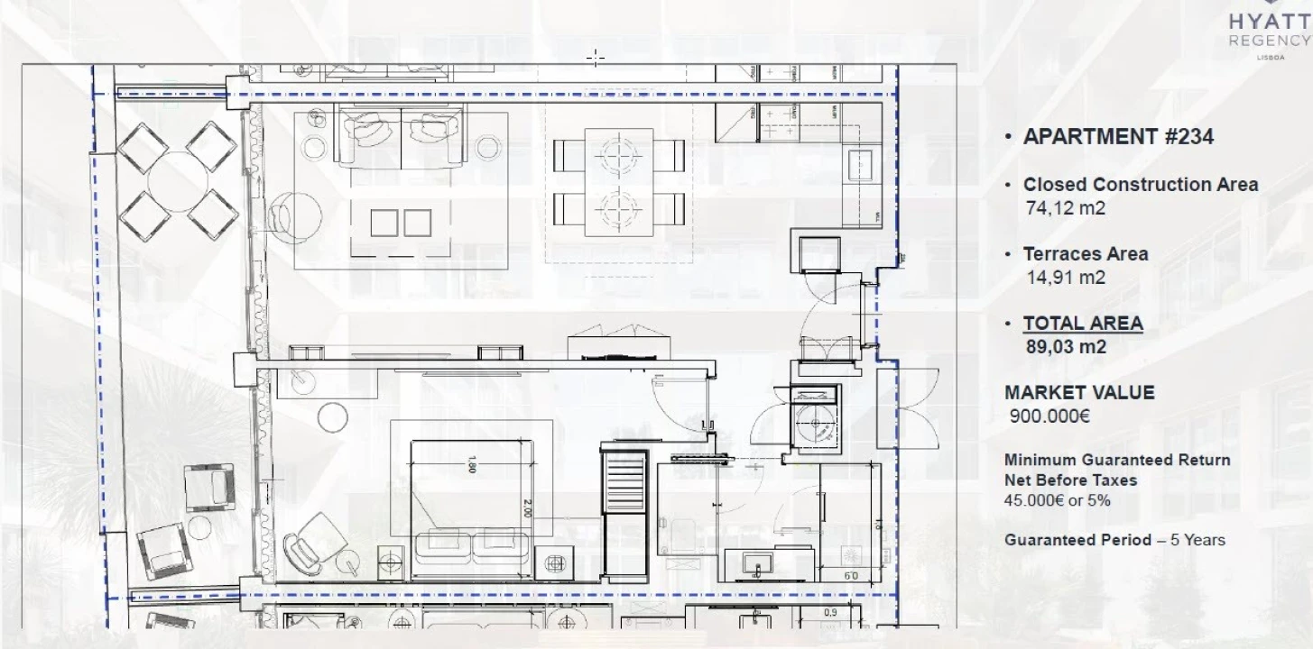 Apartamento T1 para Venda em Belém Foto 38