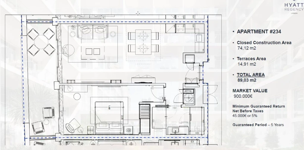 Apartamento T1 para Venda em Belém Foto 38