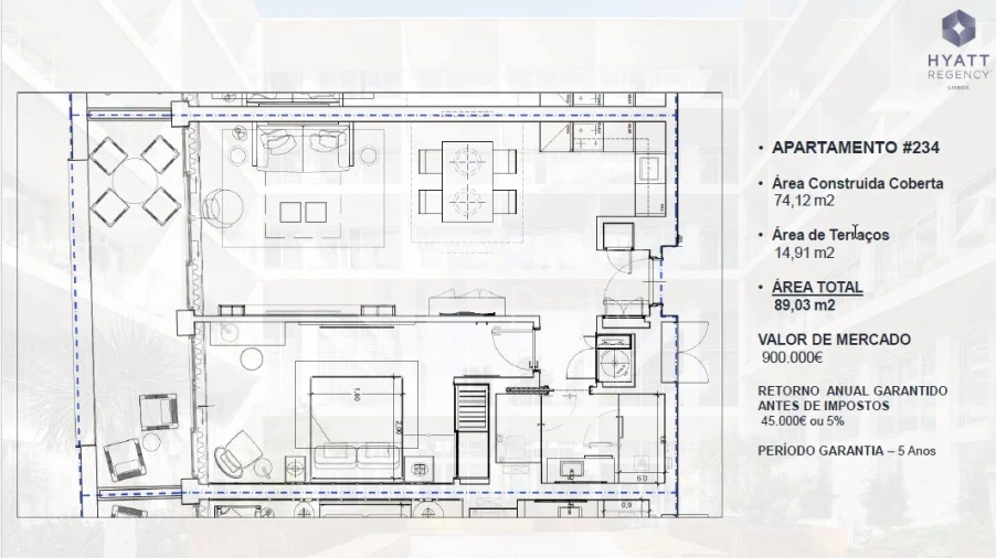 Apartamento T1 para Venda em Belém Foto 17