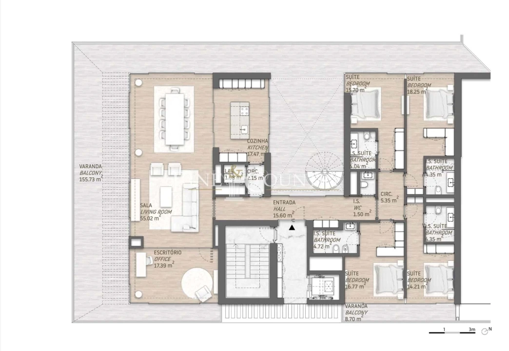 Apartamento T4 para Venda em Quarteira Foto 25