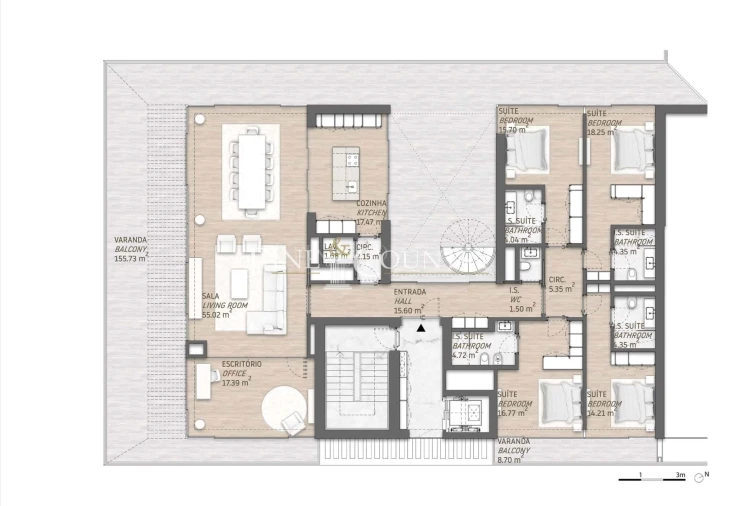 Apartamento T4 para Venda em Quarteira Foto 25