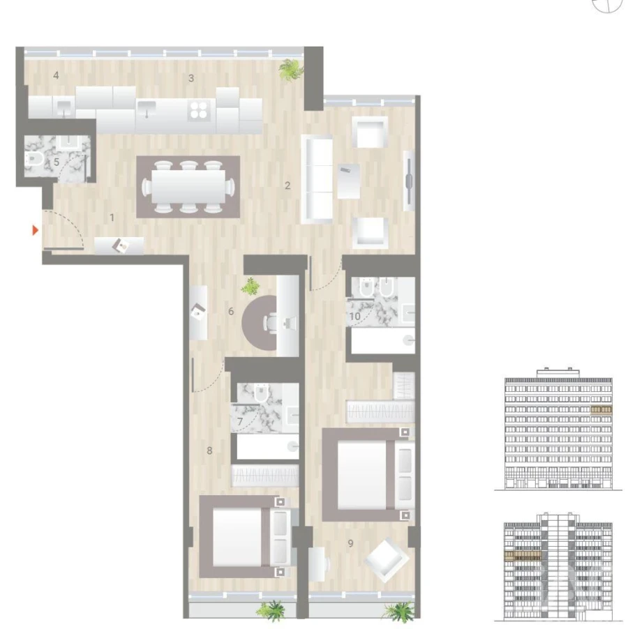 Apartamento T2 para Venda em Estrela Foto 14