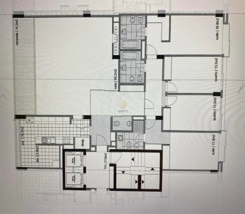 Apartamento T4 para Venda em Matosinhos e Leça da Palmeira Foto 27
