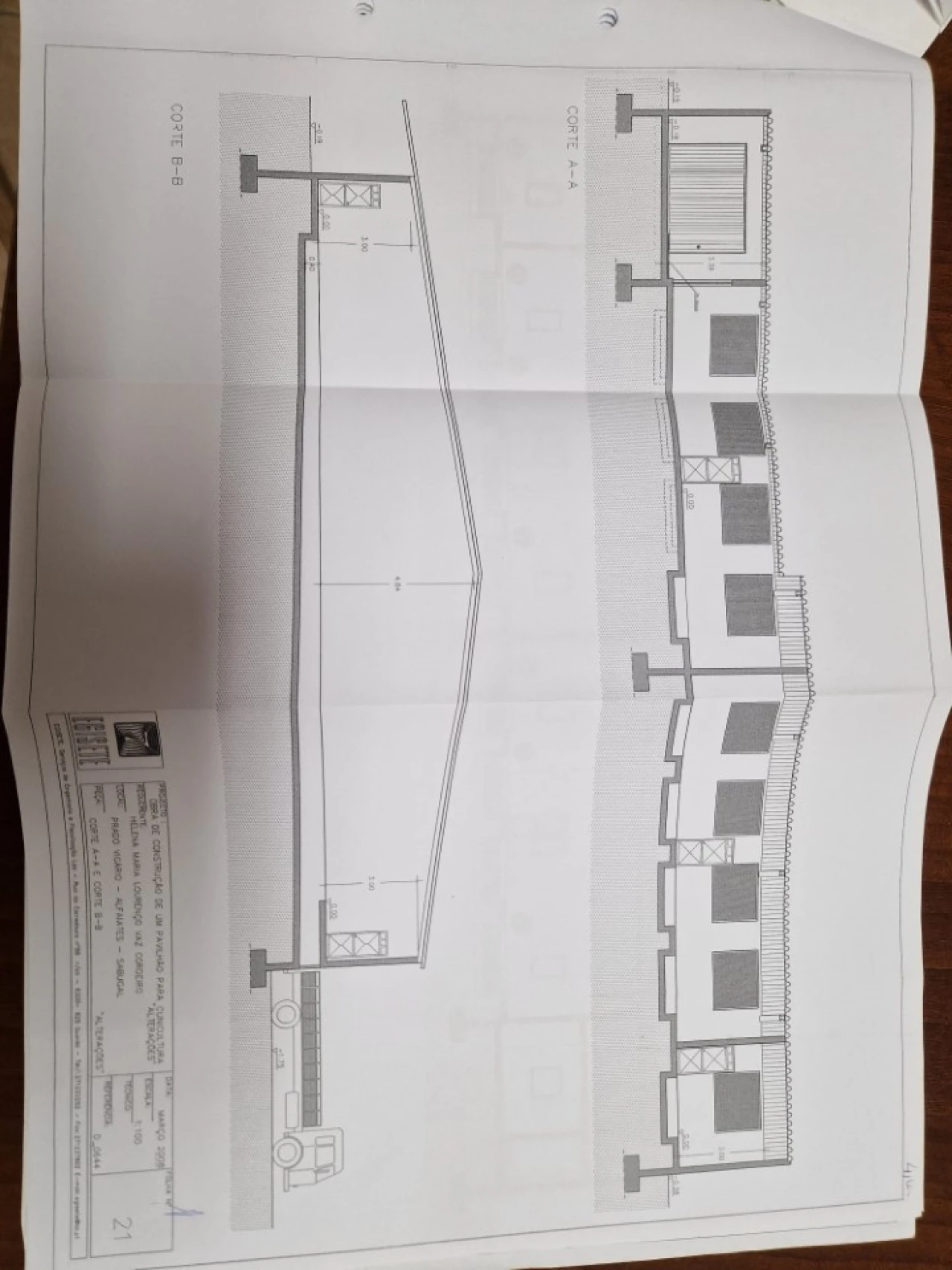 Armazém para Venda em Alfaiates Planta 2