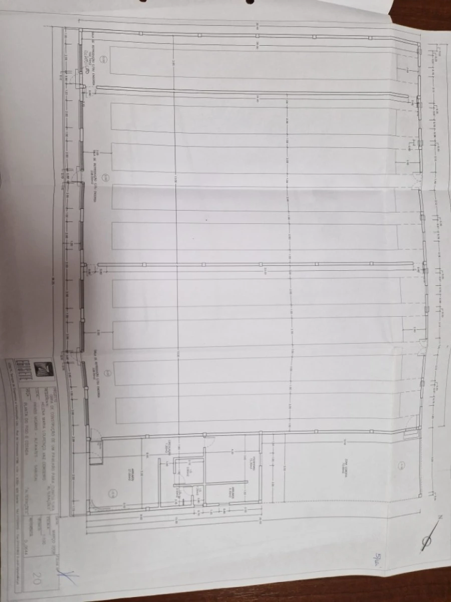Armazém para Venda em Alfaiates Planta 1