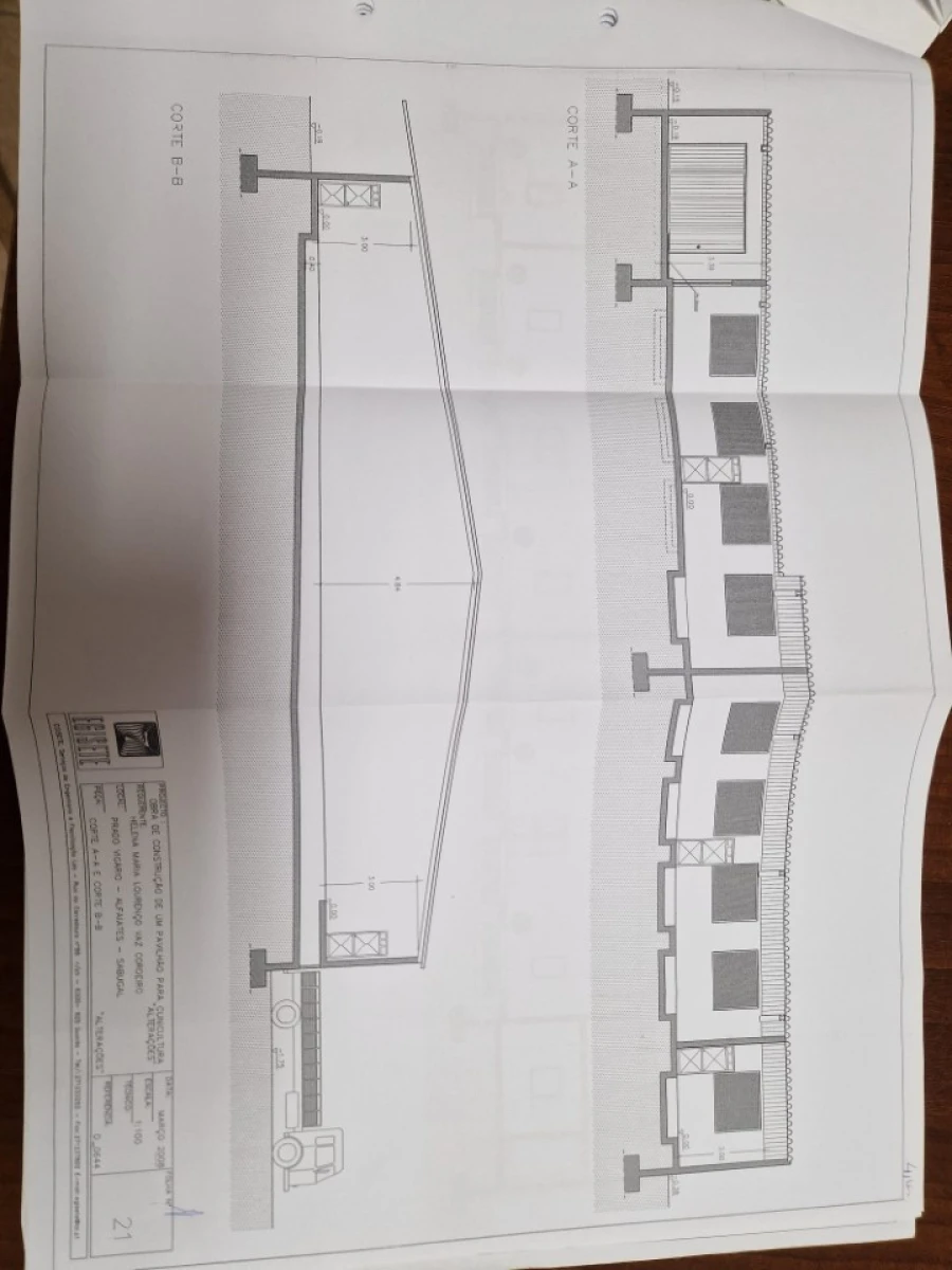 Armazém para Venda em Alfaiates Planta 2