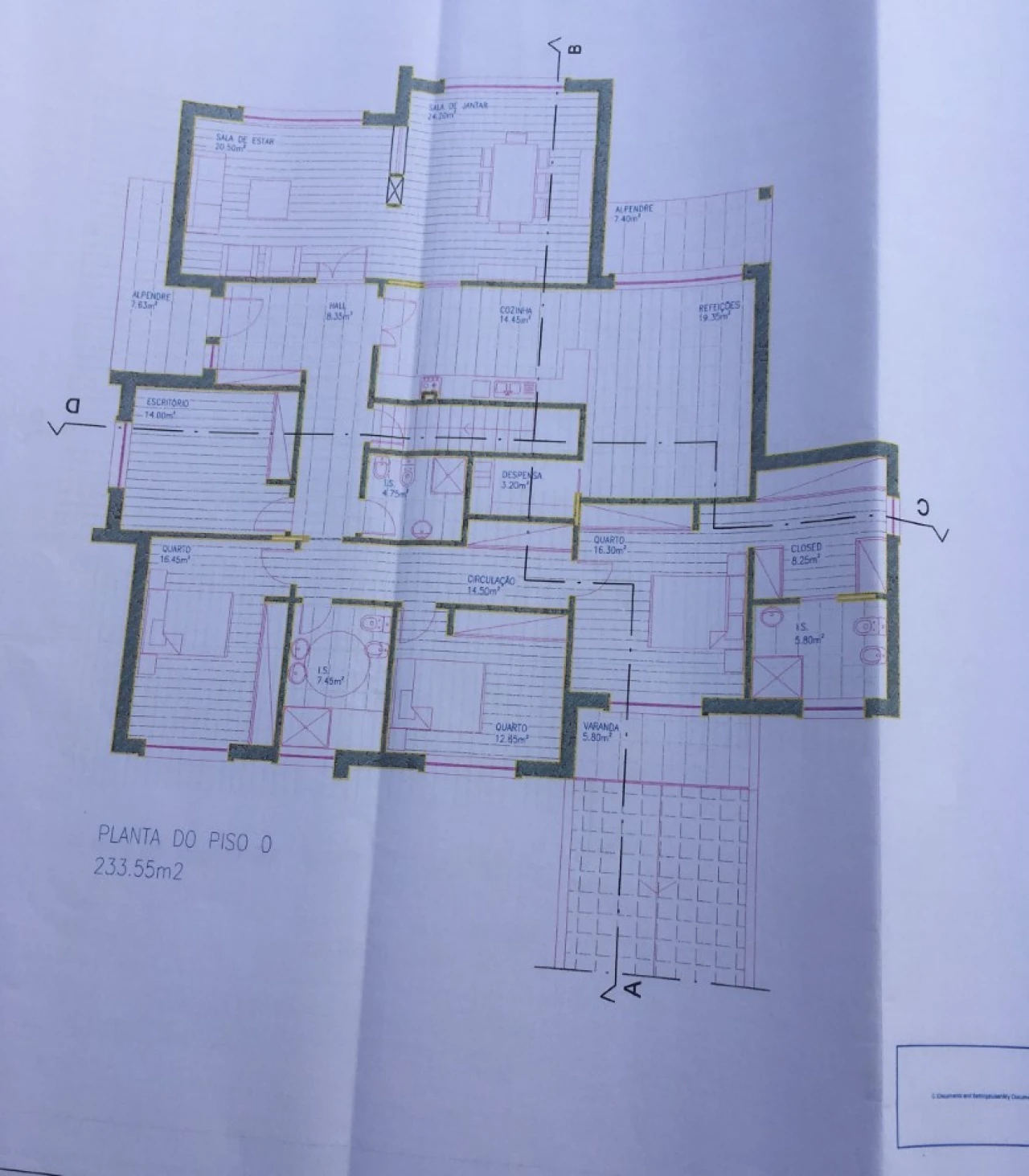 Quinta T3 para Venda em Covilhã e Canhoso Planta 2
