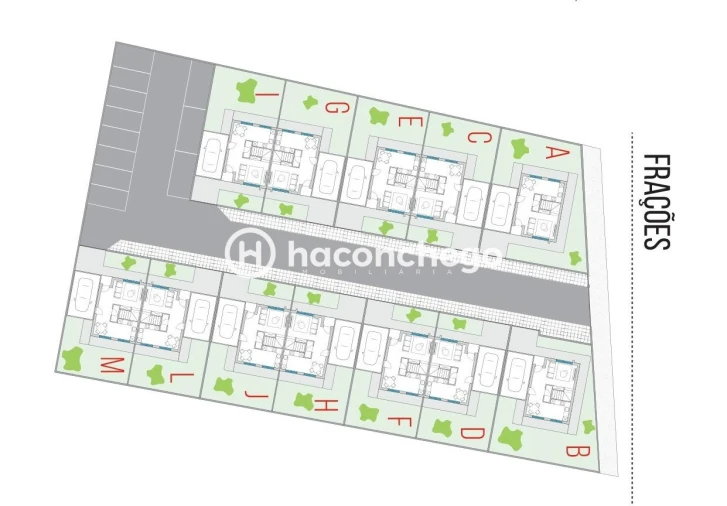 Moradia T2 para Venda em Lijo Planta 1