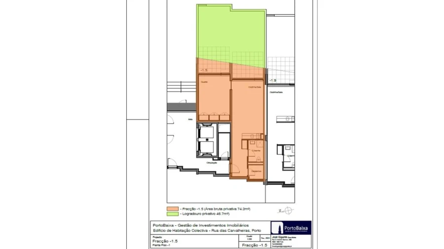 Apartamento T1 para Venda em Cedofeita, Santo Ildefonso, Sé, Miragaia, São Nicolau e Vitória Foto 28