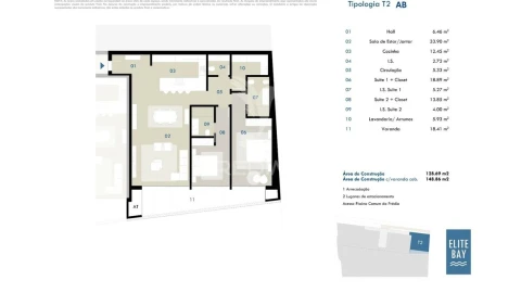 Apartamento T2 para Venda em Camara de Lobos