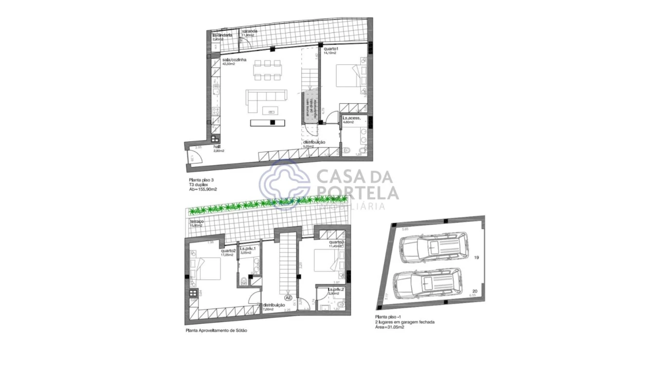 Apartamento T3 para Venda em Aradas Foto 14