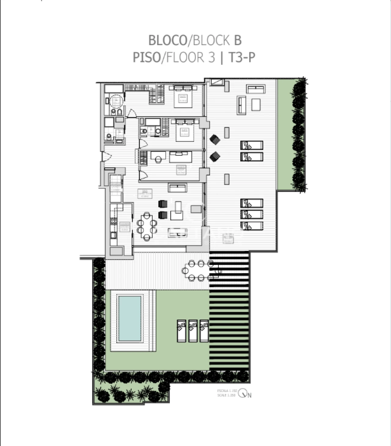 Apartamento T3 para Venda em São Martinho Foto 11