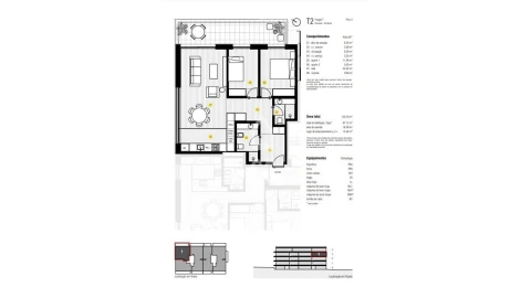 Apartamento T2 para Venda em Canidelo