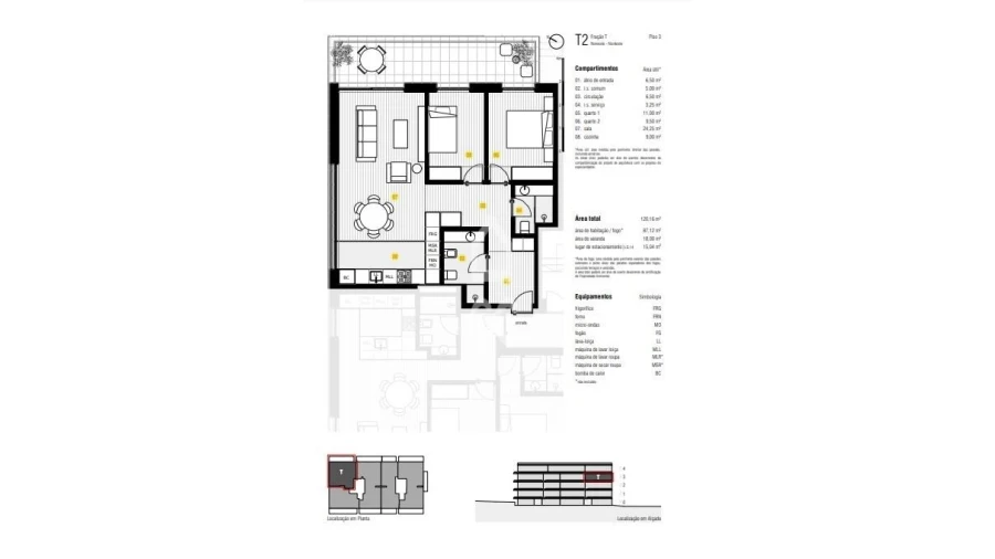 Apartamento T2 para Venda em Canidelo Foto 13