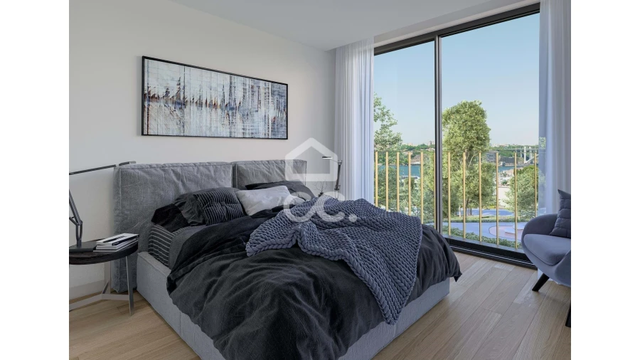 Apartamento T2 para Venda em Canidelo Foto 38