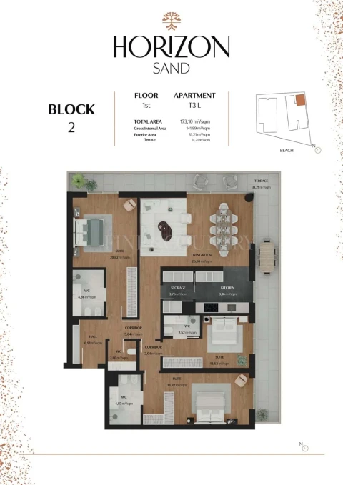Apartamento T3 para Venda em Quarteira