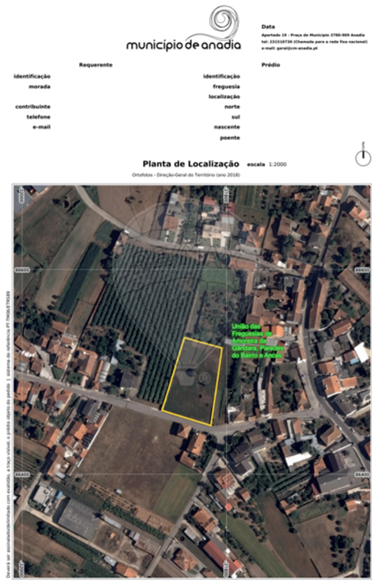 Terreno para Venda em Amoreira da Gândara, Paredes do Bairro e Ancas Foto 25