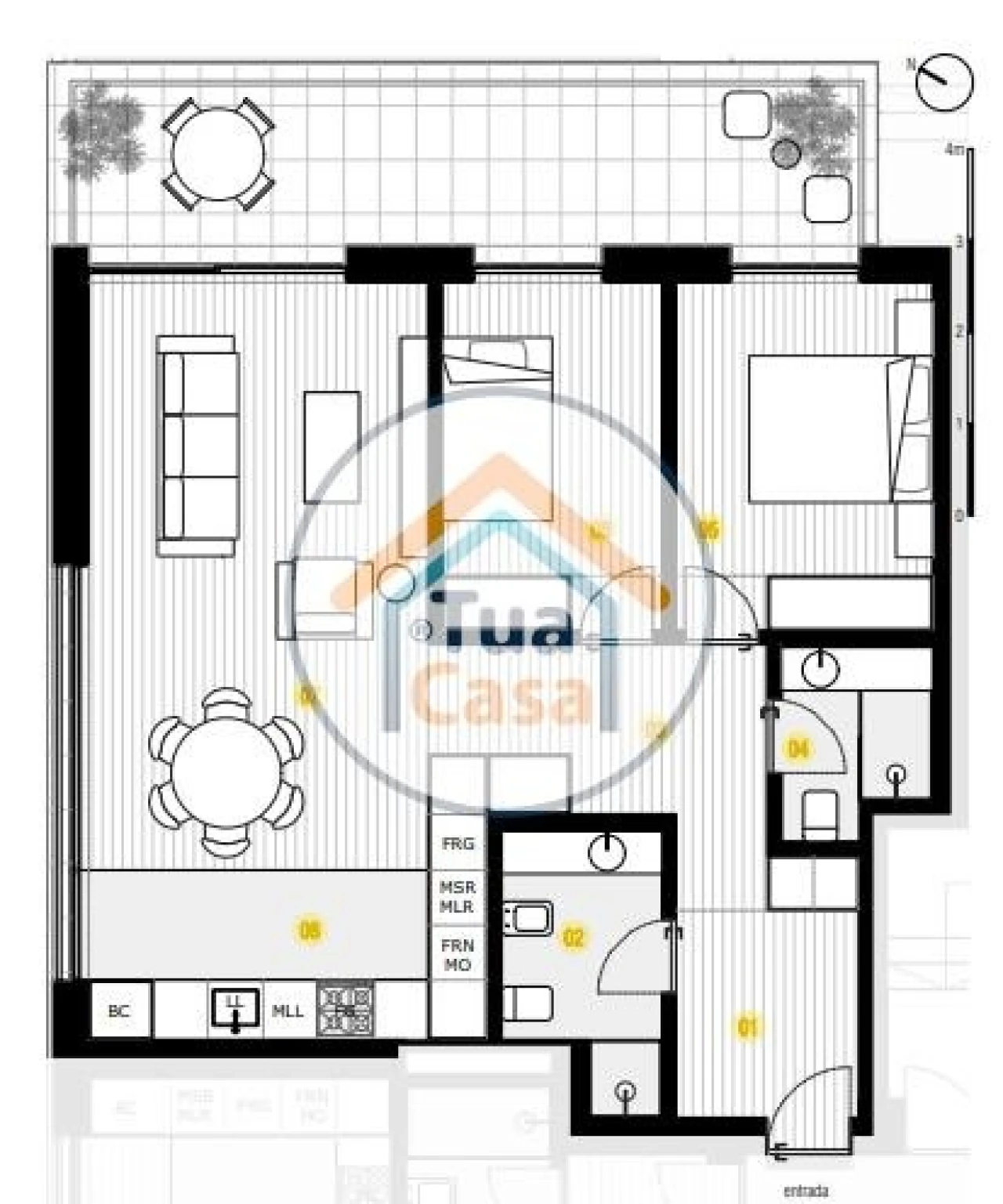 Apartamento T3 para Venda em Canidelo Foto 16