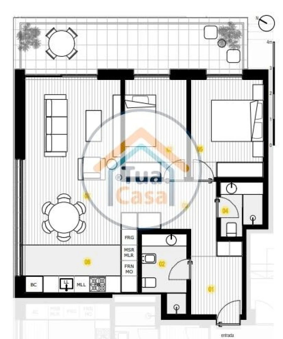 Apartamento T3 para Venda em Canidelo Foto 16