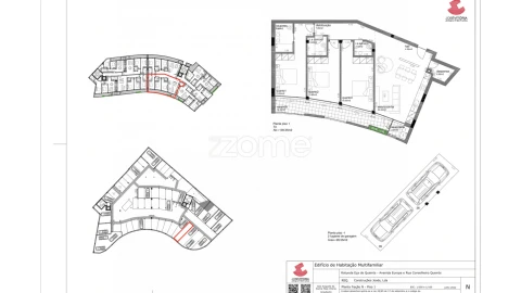 Apartamento T3 para Venda em Aradas