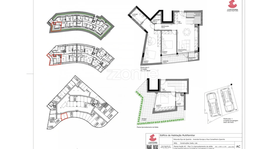 Apartamento T3 para Venda em Aradas Foto 17