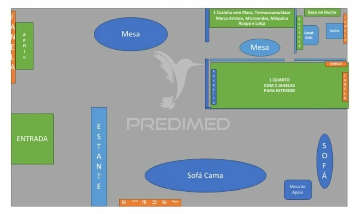 Apartamento T1 para Venda em Santa Maria Maior Foto 18