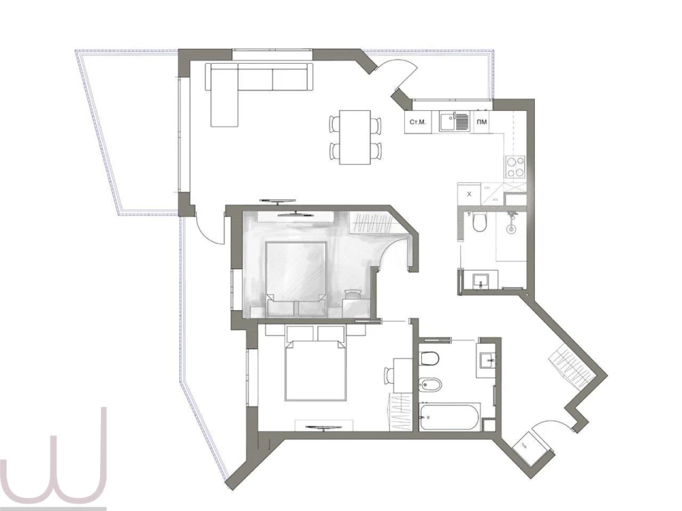 Apartamento T2 para Venda em Armação de Pera Foto 29