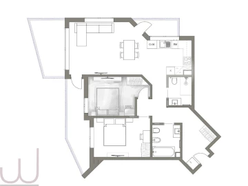 Apartamento T2 para Venda em Armação de Pera