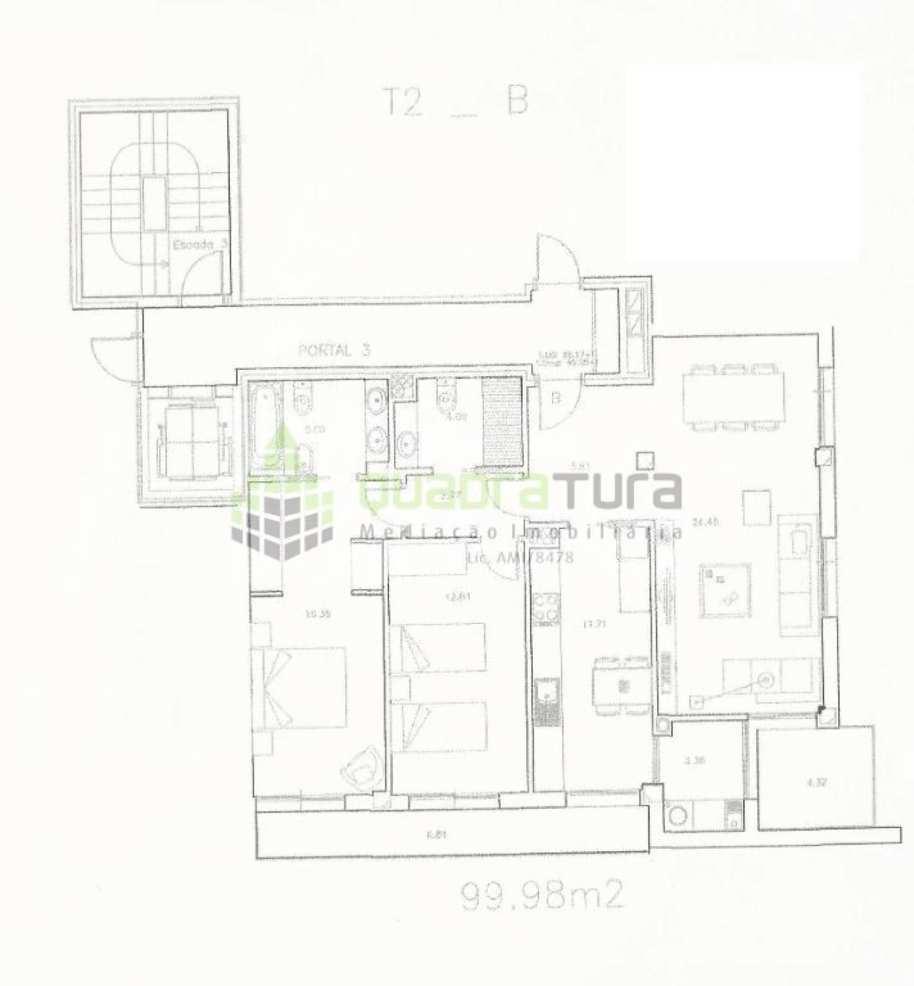 Apartamento T2 para Venda em Paranhos Foto 4