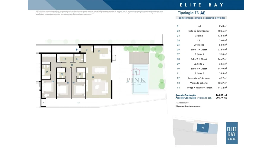 Apartamento T3 para Venda em Camara de Lobos Foto 15