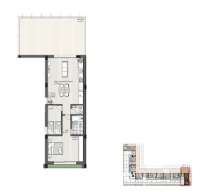 Apartamento T2 para Venda em Paranhos