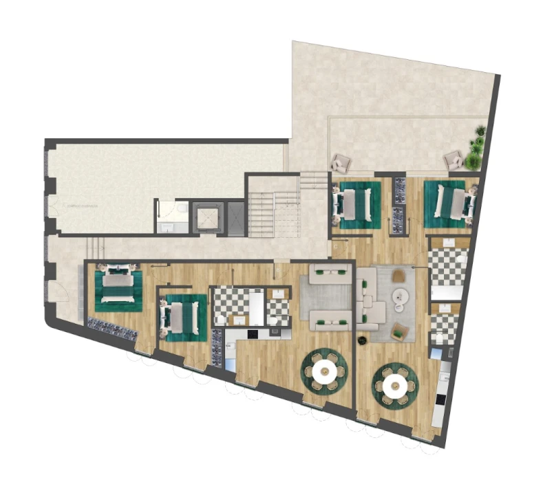 Apartamento T1 para Venda em Funchal (São Pedro) Planta 2