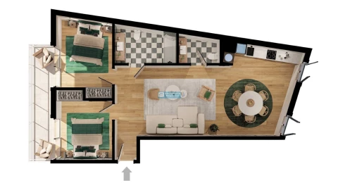Apartamento T2 para Venda em Funchal (São Pedro)