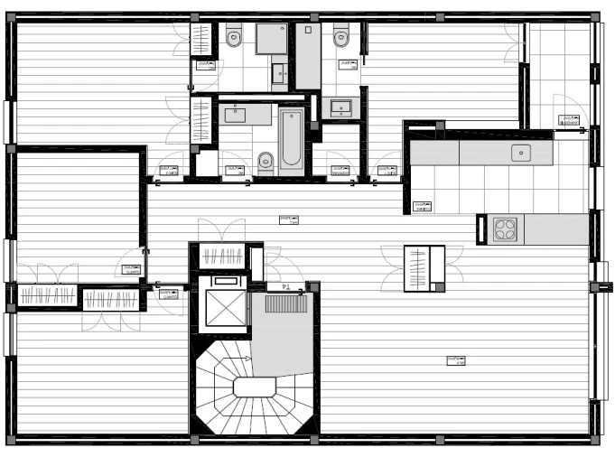 Apartamento T4 para Venda em Cedofeita, Santo Ildefonso, Sé, Miragaia, São Nicolau e Vitória Planta 1
