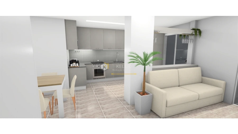 Apartamento T2 para Venda em Loule (São Sebastião) Foto 7