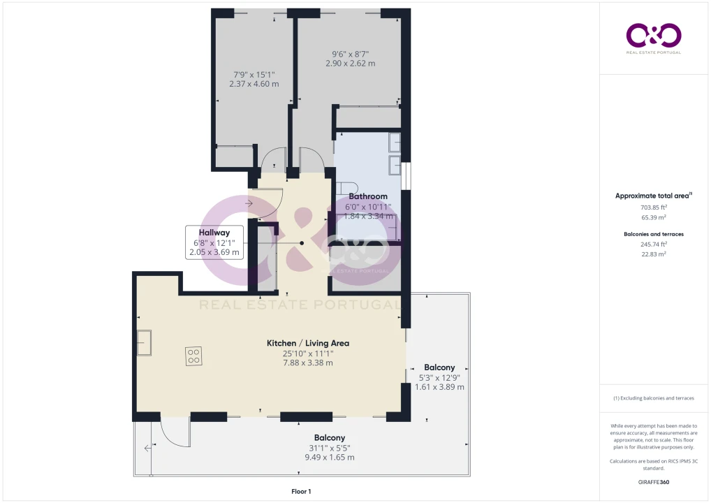 Apartamento T2 para Venda em Portimão Foto 39