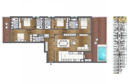 Apartamento T4 para Venda em Santa Marinha e São Pedro da Afurada