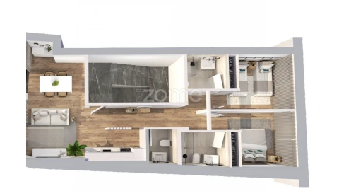 Apartamento T2 para Venda em Braga (São José de São Lázaro e São João do Souto)