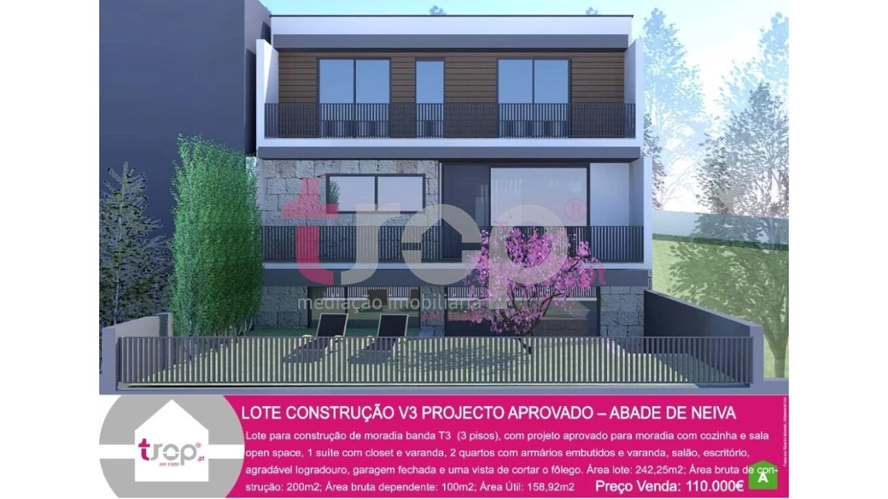 Terreno para Venda em Abade de Neiva Foto 1