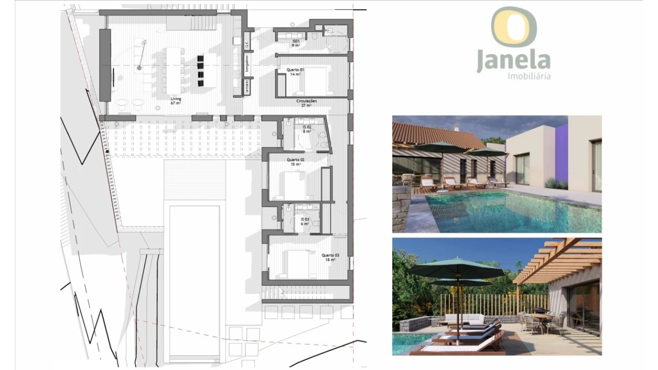 Moradia T3 para Venda em Santa Barbara de Nexe Foto 16