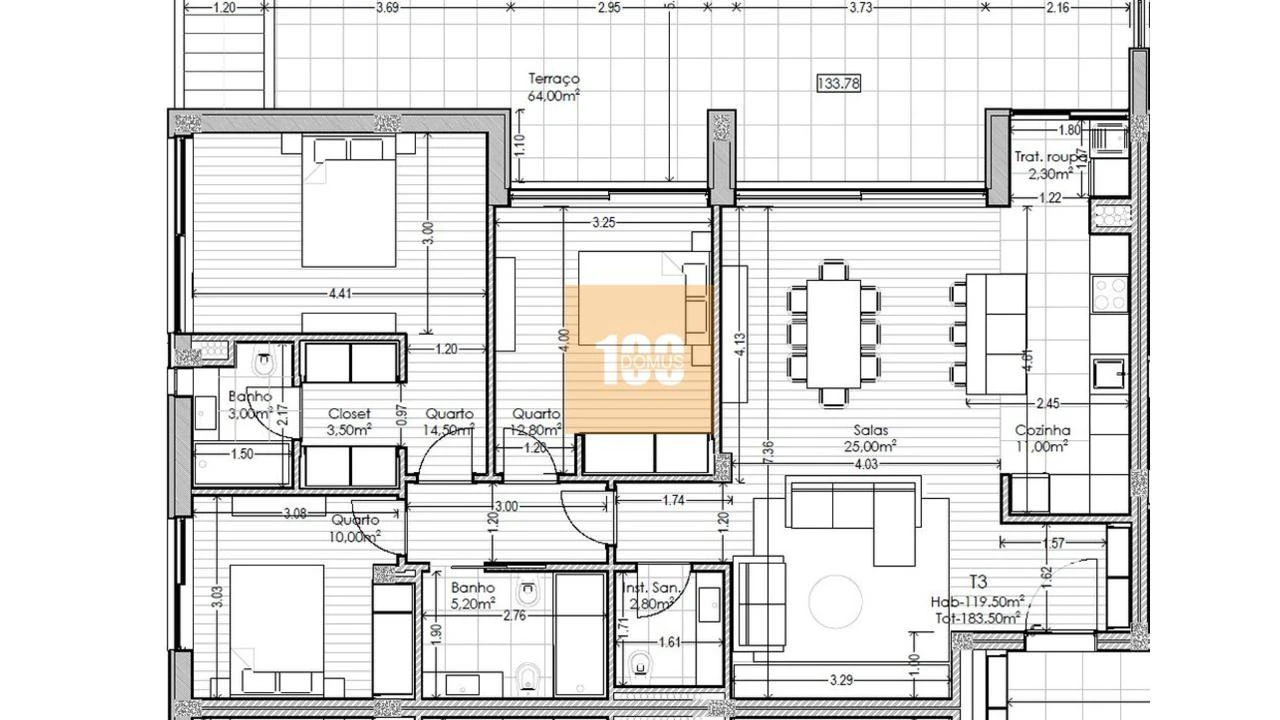 Apartamento T3 para Venda em Aguas Santas Foto 34