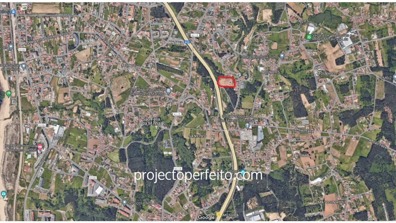 Terreno para Venda em São Felix da Marinha Foto 2