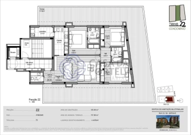 Apartamento T3 para Venda em Espinho